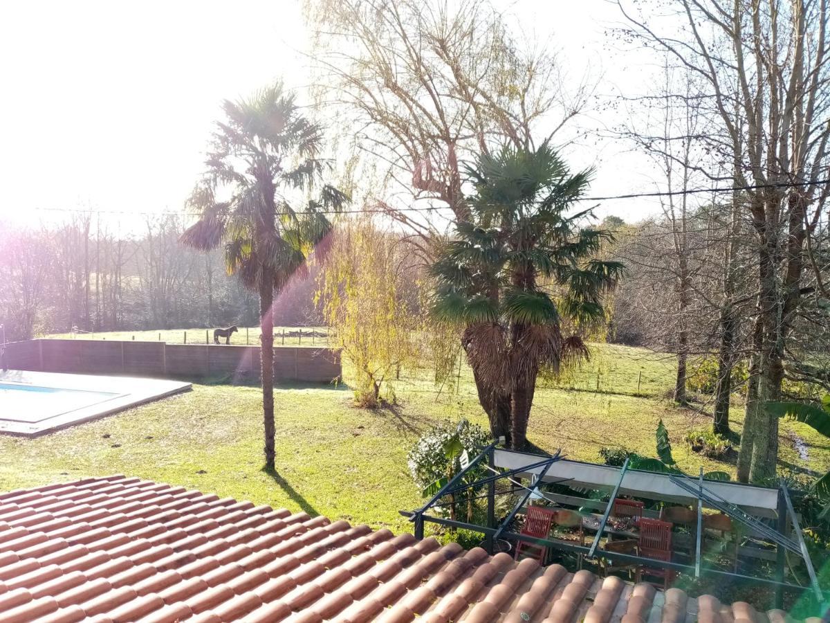 Bed and Breakfast La Metairie De Biaudos Exterior foto